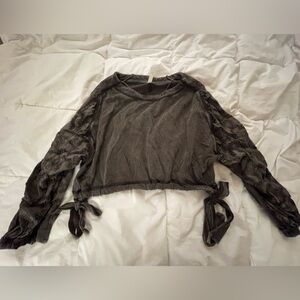 Free People Crop Pullover